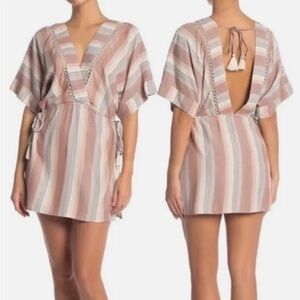 L*Space Multicolor Striped V-Neck